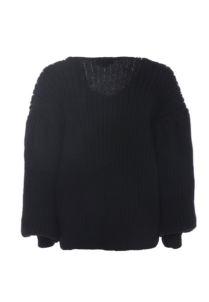 faina damski sweter dzianinowy z cekinami