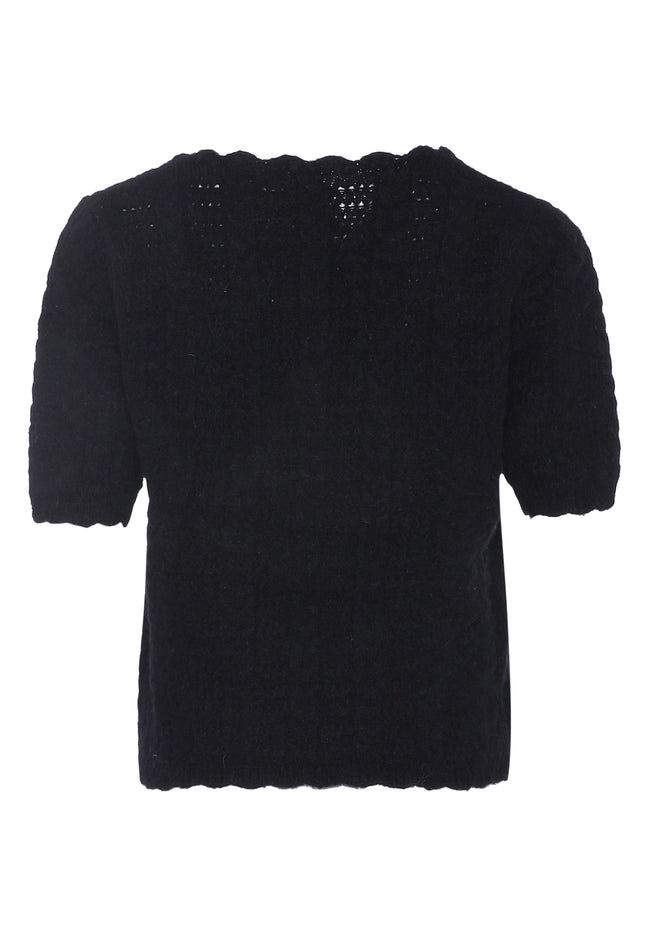 faina Women's Short Sleeve Sweater