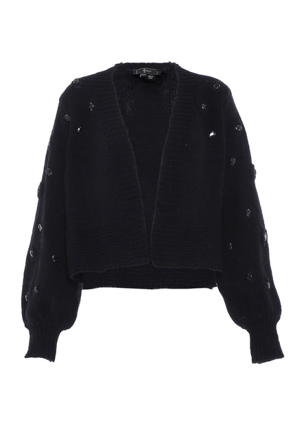 faina Women's Cardigan With Rhinestone