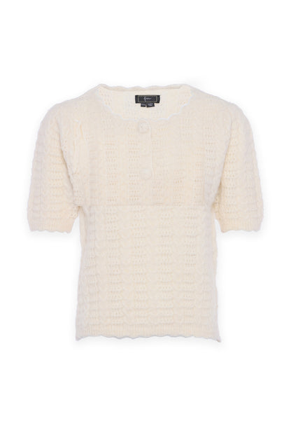 faina damski sweter z kr�tkim r�kawem