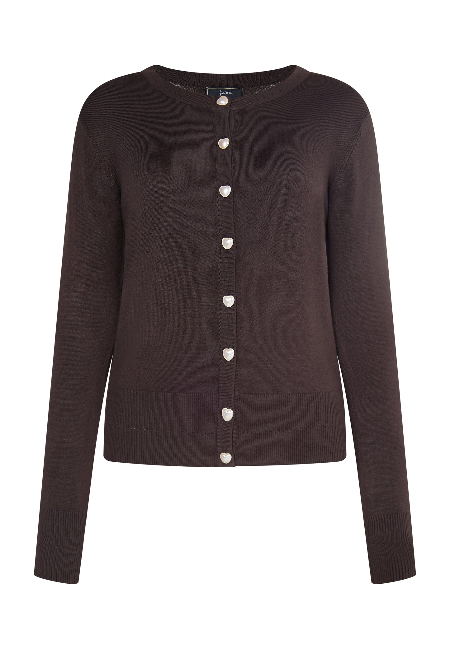 faina women's knit cardigan