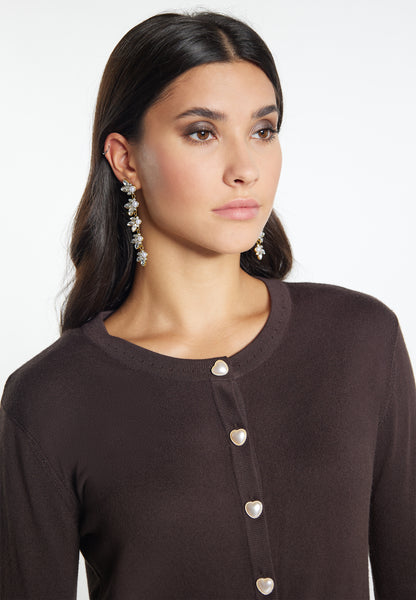 faina women's knit cardigan