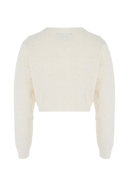 myMo at night women's cardigan with fancy yarn