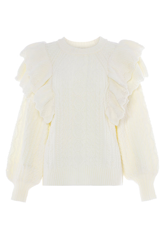 faina women's knitted sweater