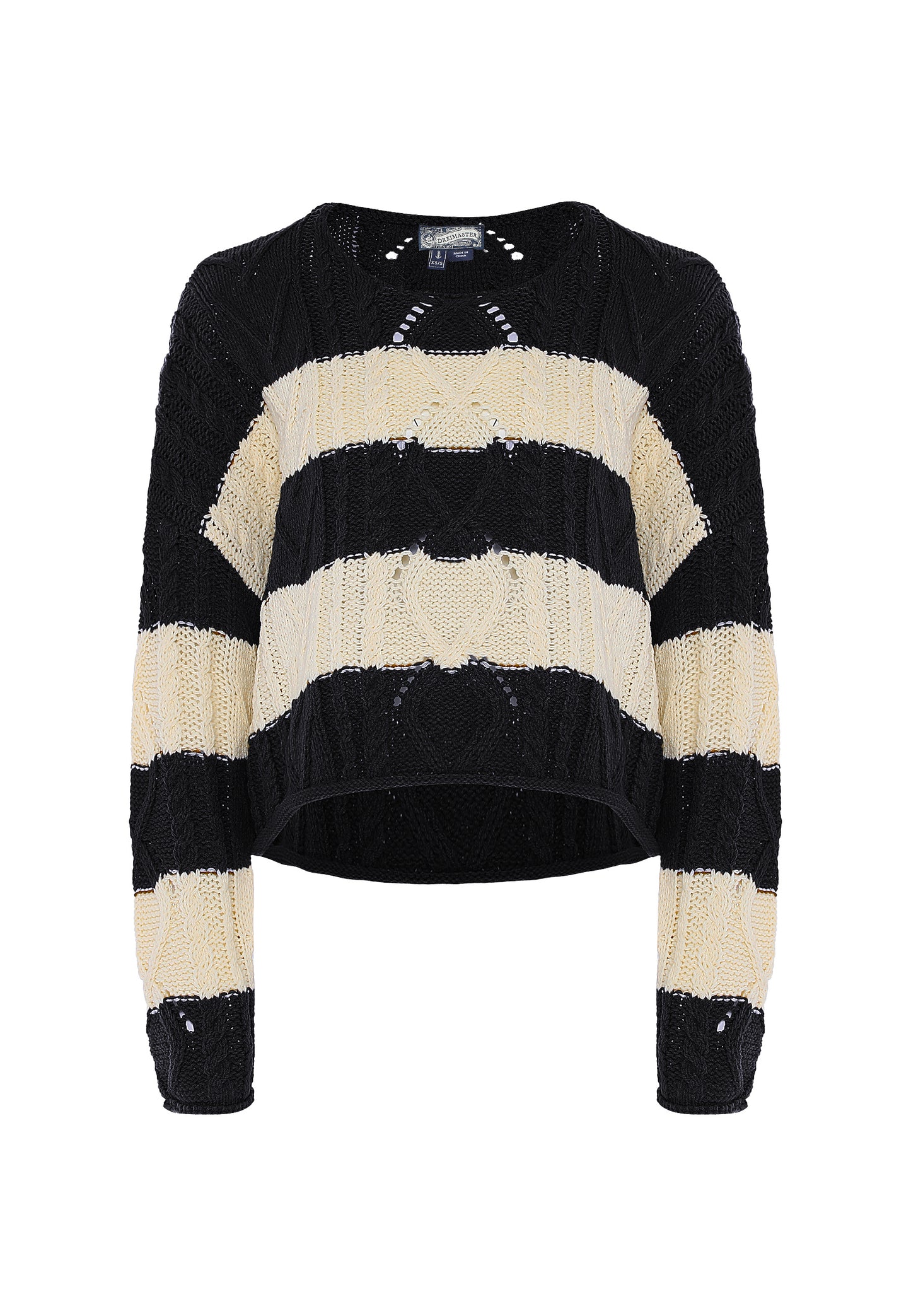 DreiMaster Vintage women's sweater with stripe