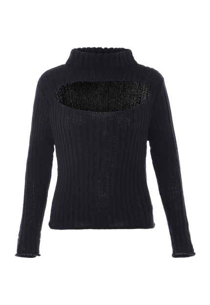 aleva Women's Sweater With Cut Out
