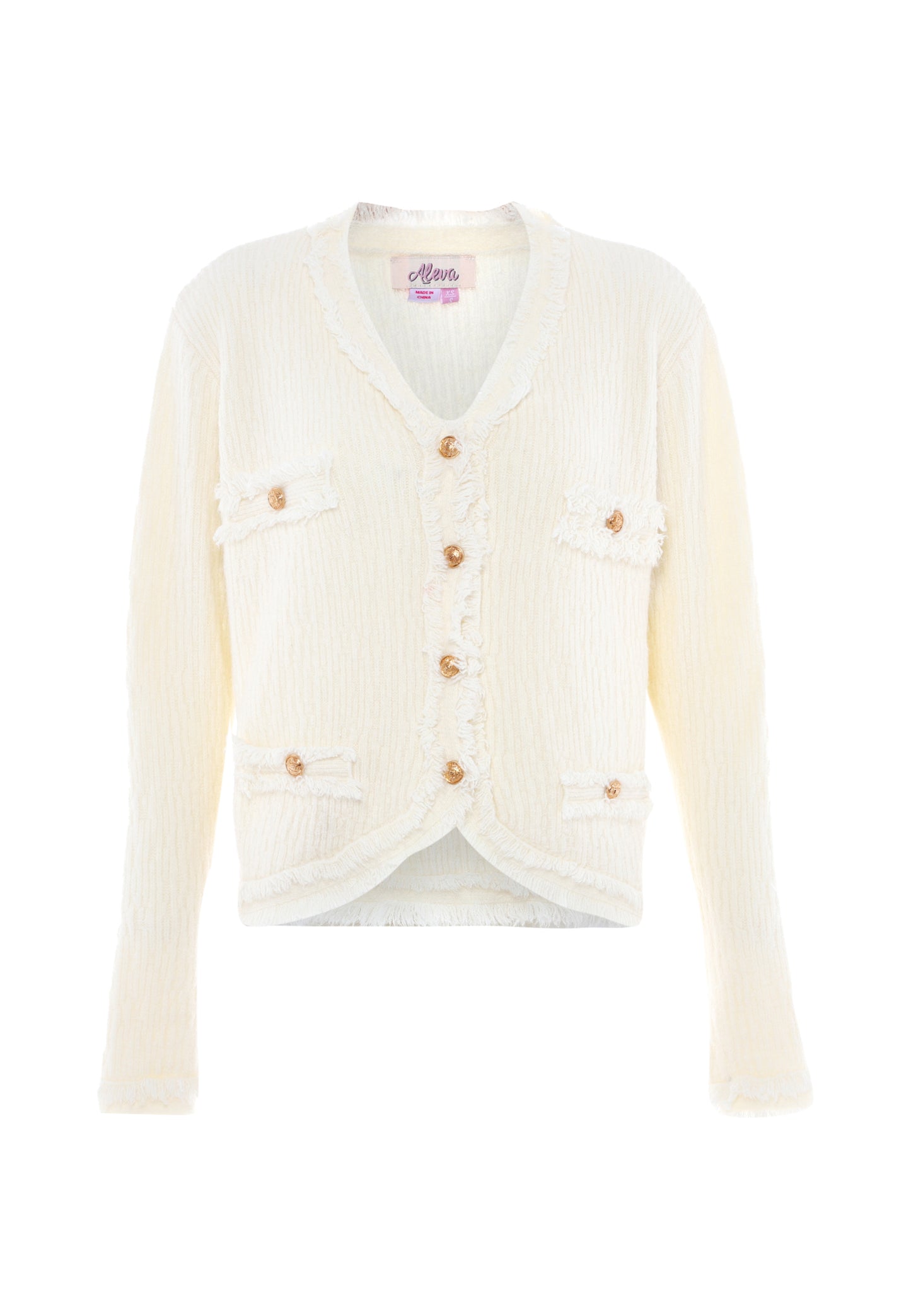aleva women's knit cardigan
