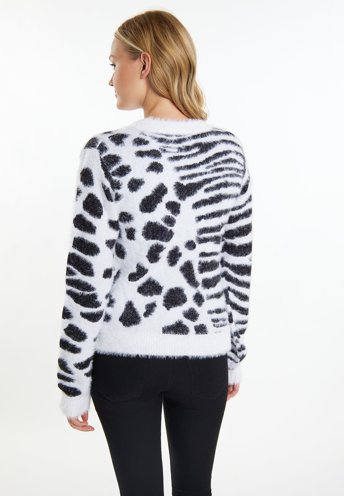 myMo damski sweter z dzianiny