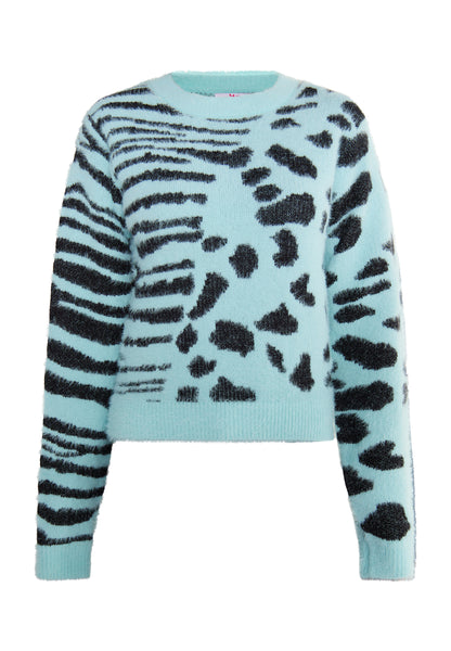 myMo damski sweter z dzianiny