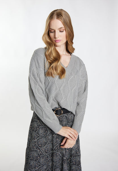 DreiMaster Vintage damski sweter dzianinowy