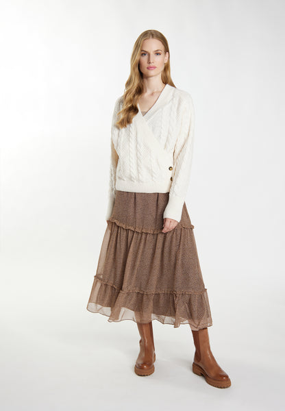 DreiMaster Vintage damski sweter dzianinowy