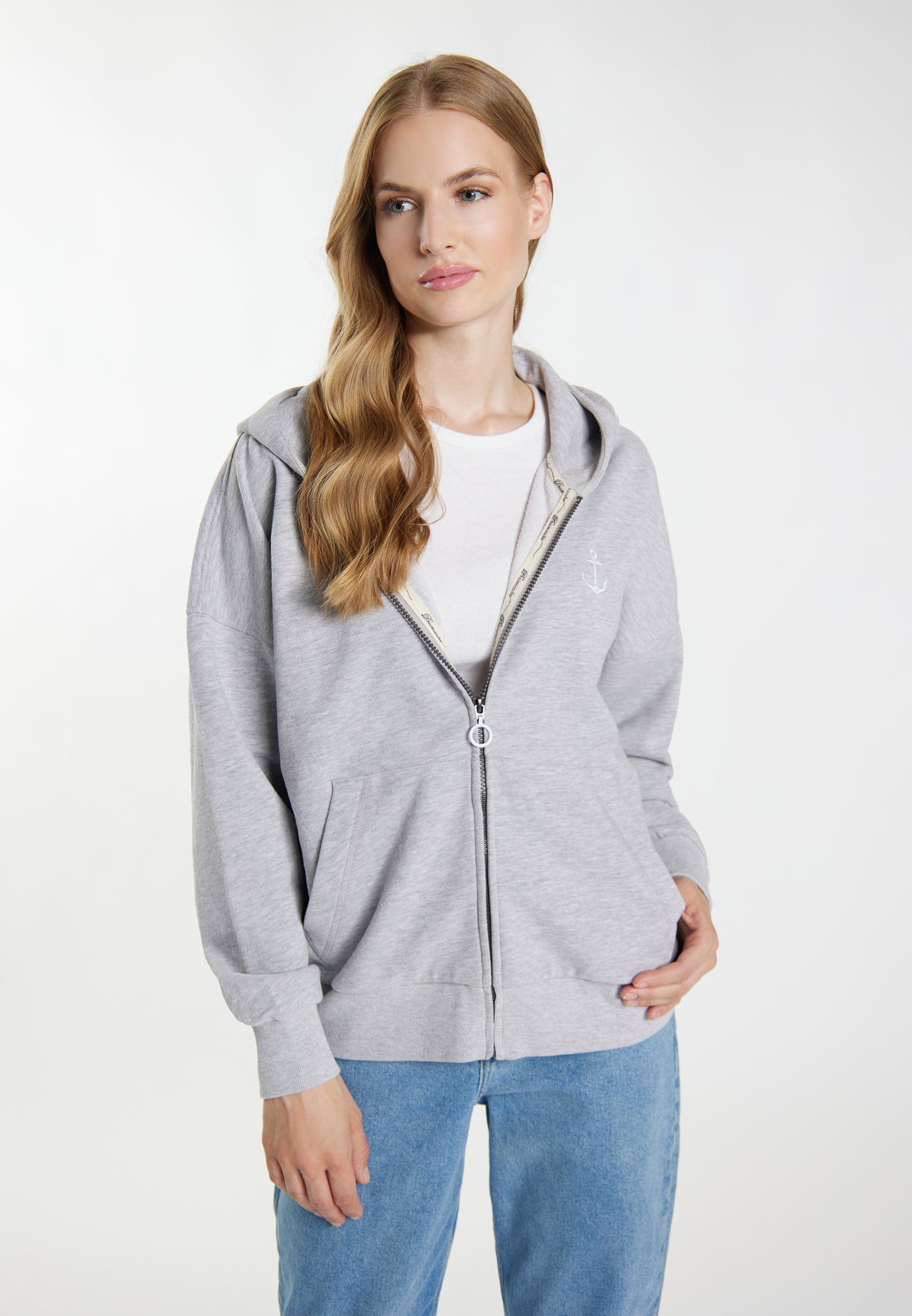 DreiMaster Maritim women's hoded jacket