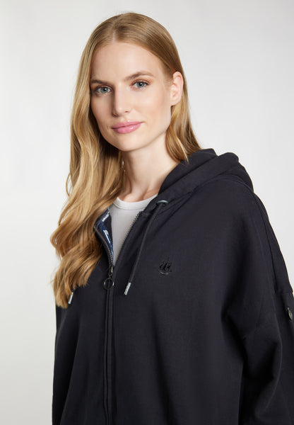 DreiMaster Vintage women's long sweat hooded jacket