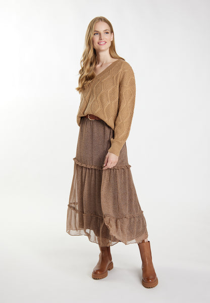 DreiMaster Vintage damski sweter dzianinowy