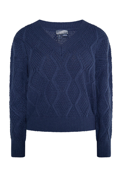 DreiMaster Vintage damski sweter dzianinowy