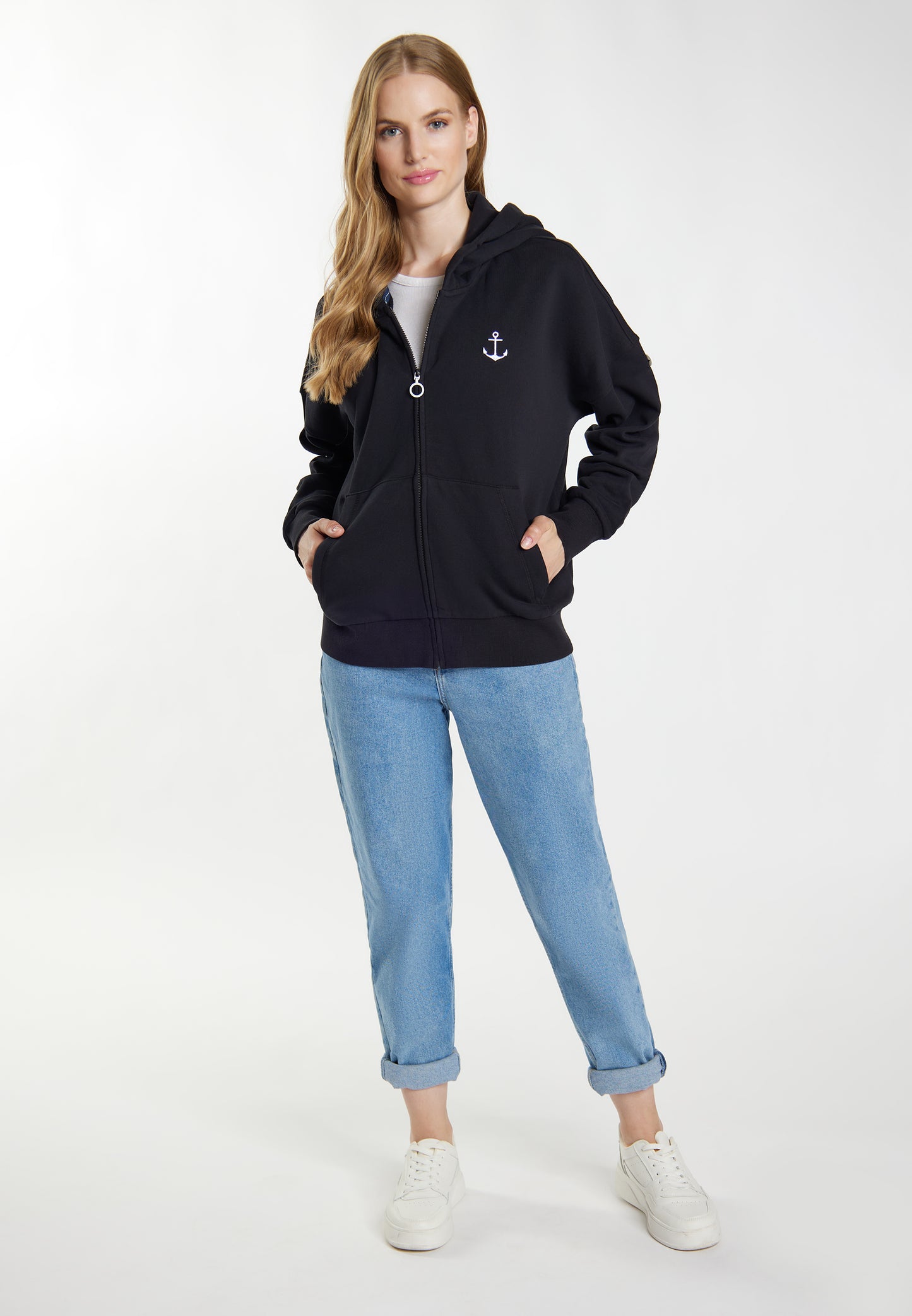 DreiMaster Maritim women's hoded jacket
