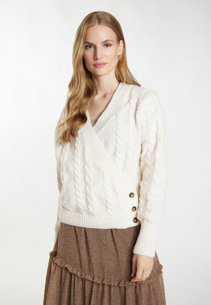 DreiMaster Vintage damski sweter dzianinowy