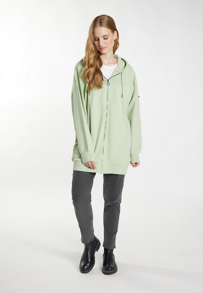 DreiMaster Vintage women's long sweat hooded jacket
