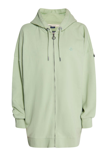 DreiMaster Vintage women's long sweat hooded jacket