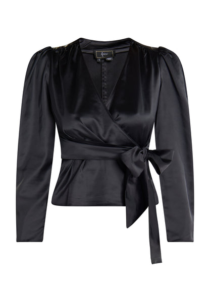 faina women's wrap blouse