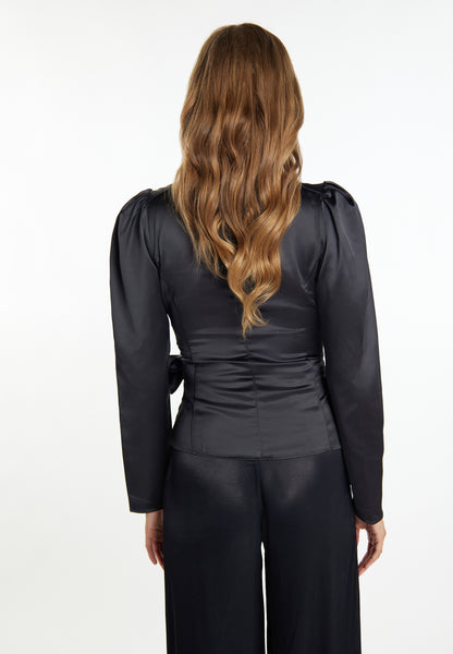 faina women's wrap blouse