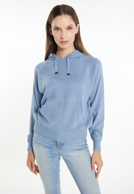usha BLUE Bluza z kapturem damska