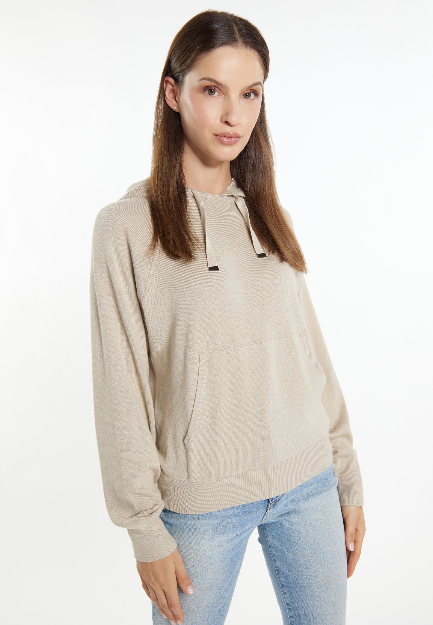 usha BLUE LABEL women's knit hoodie