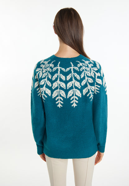 usha damski sweter z dzianiny
