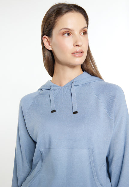 usha BLUE Bluza z kapturem damska