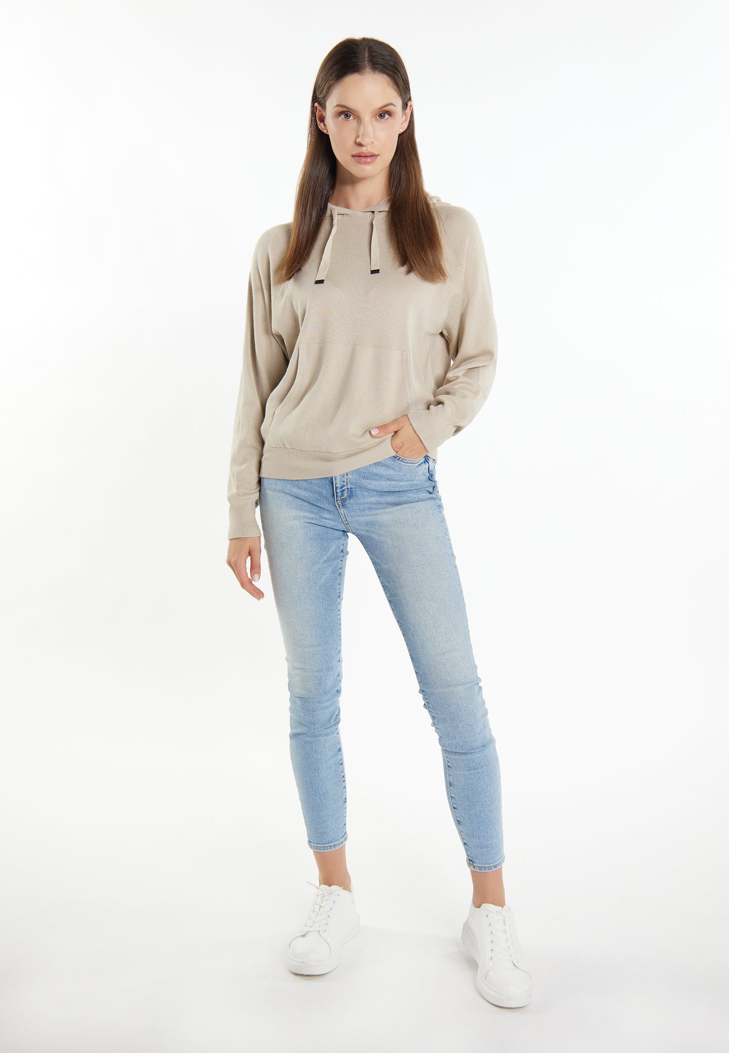 usha BLUE LABEL women's knit hoodie