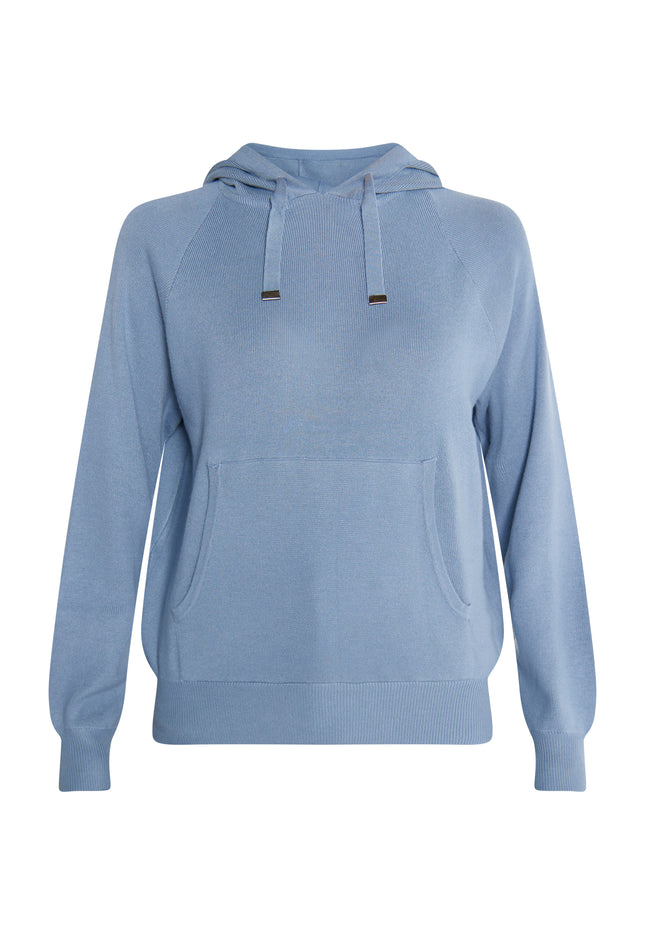 usha BLUE Bluza z kapturem damska