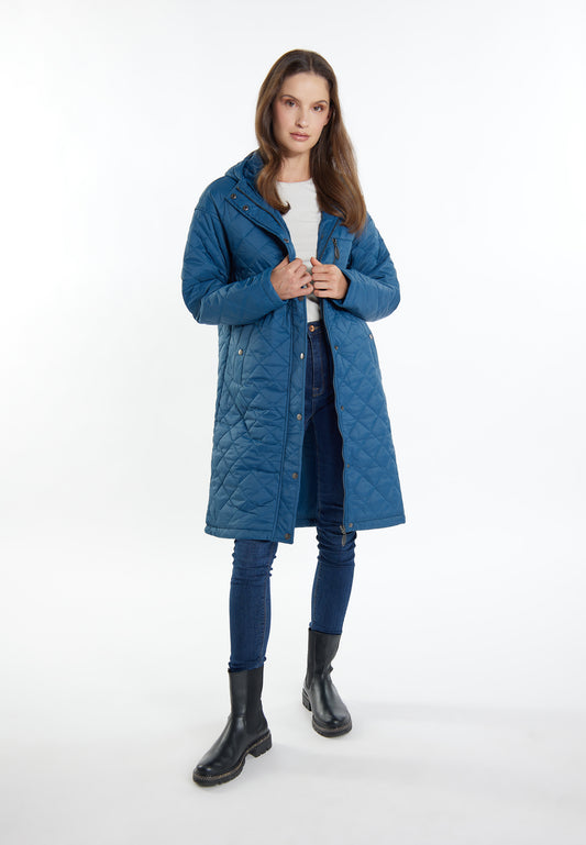 usha women's quilted coat