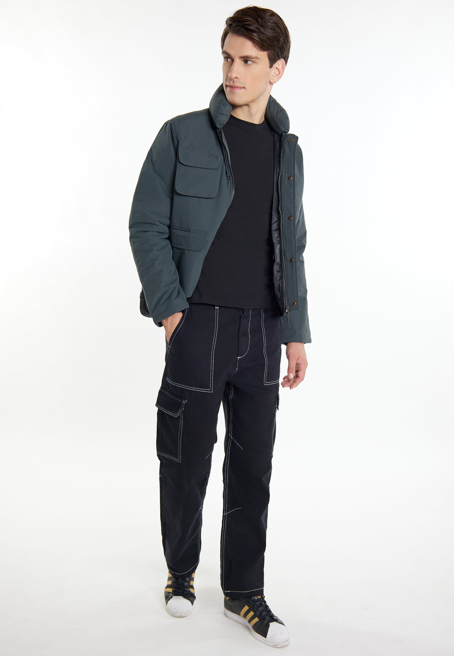 Mo men's padded blouson