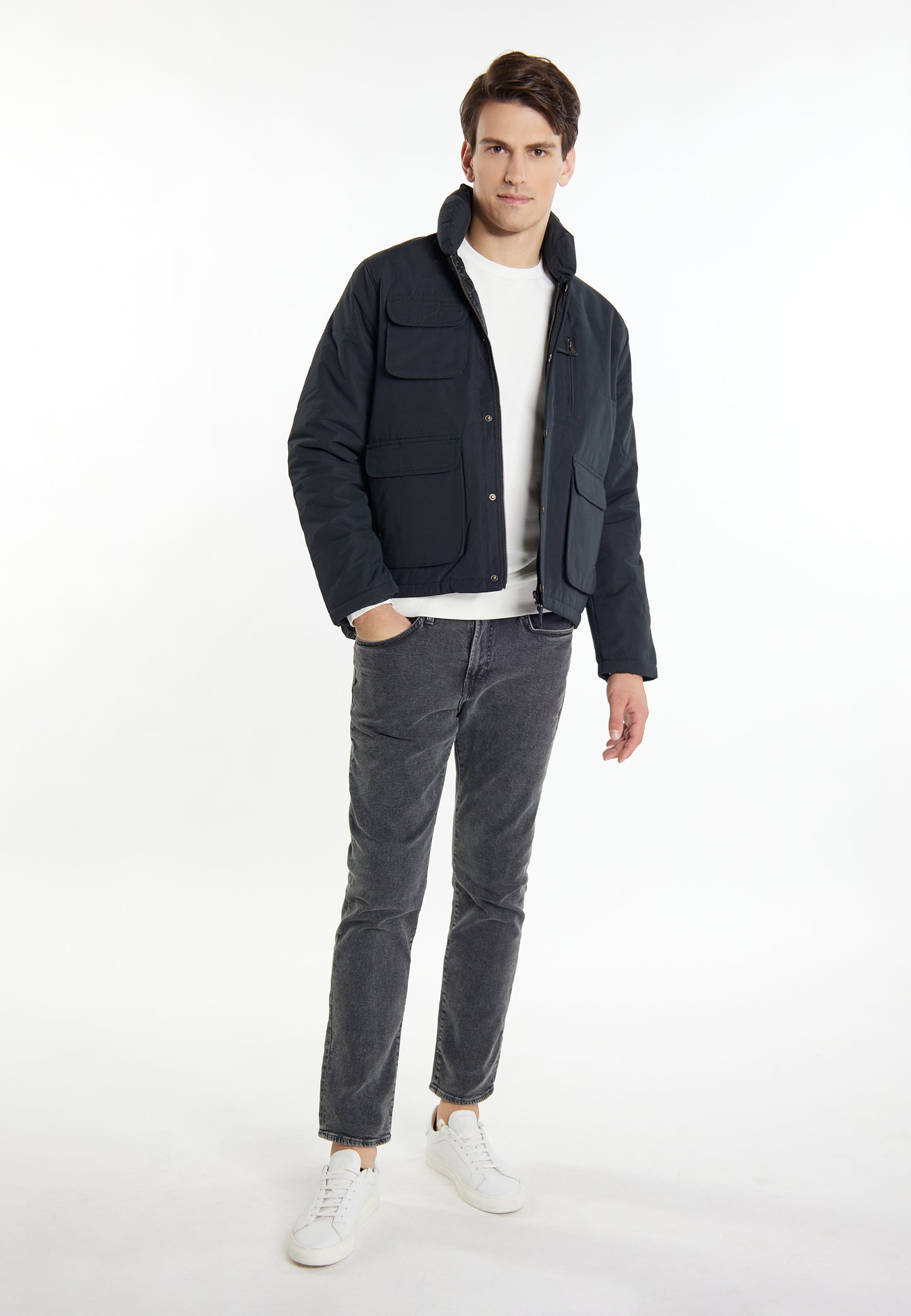 Mo men's padded blouson