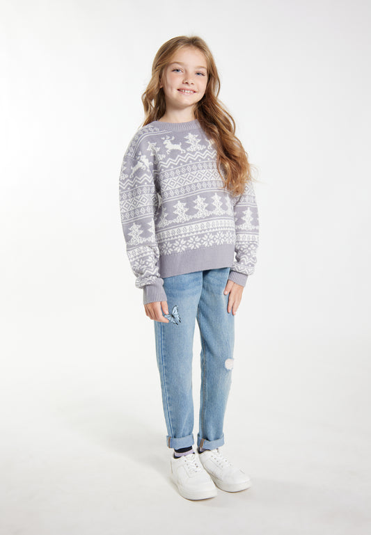myMo KIDS girl's knitted sweater