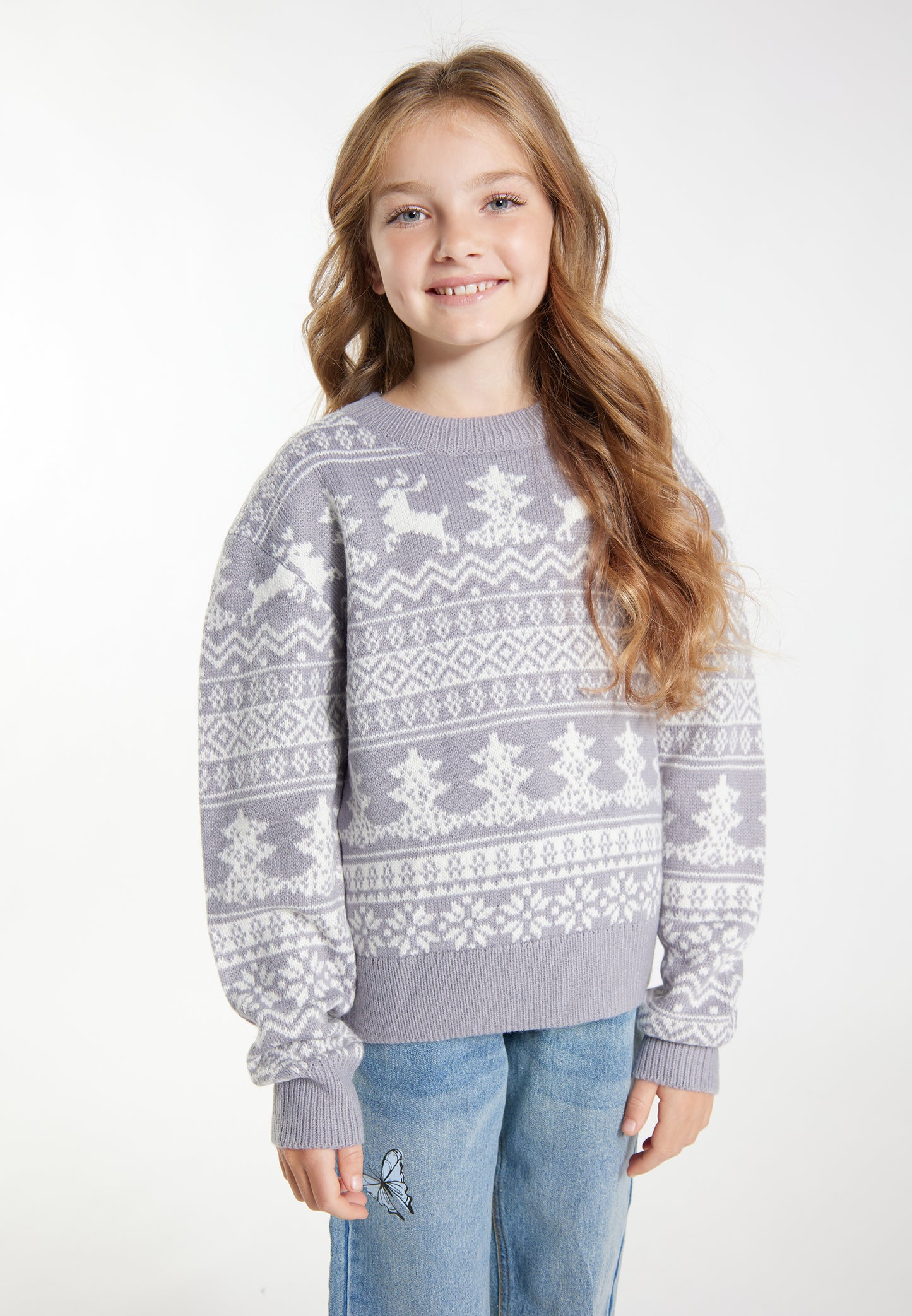 myMo KIDS girl's knitted sweater