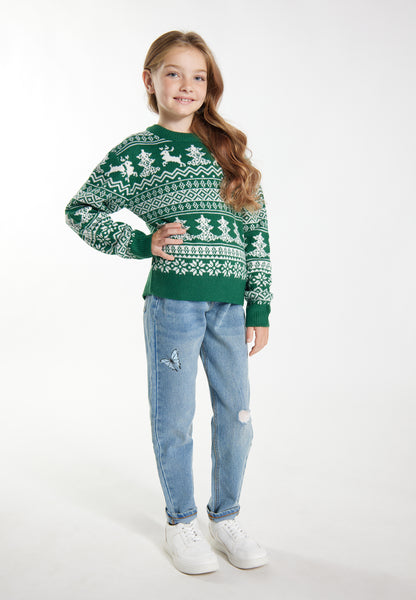myMo KIDS girl's knitted sweater