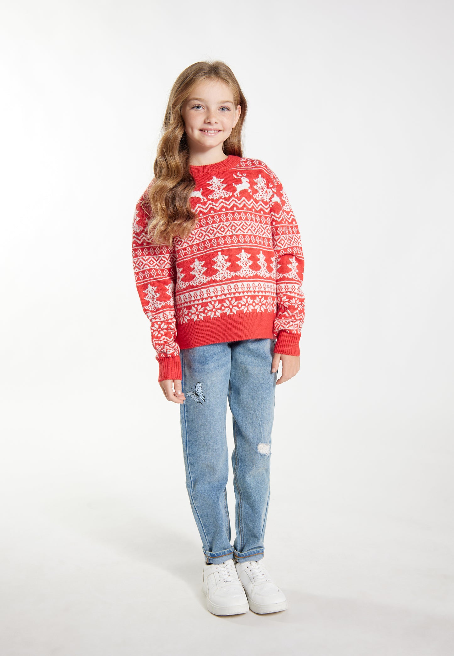 myMo KIDS girl's knitted sweater