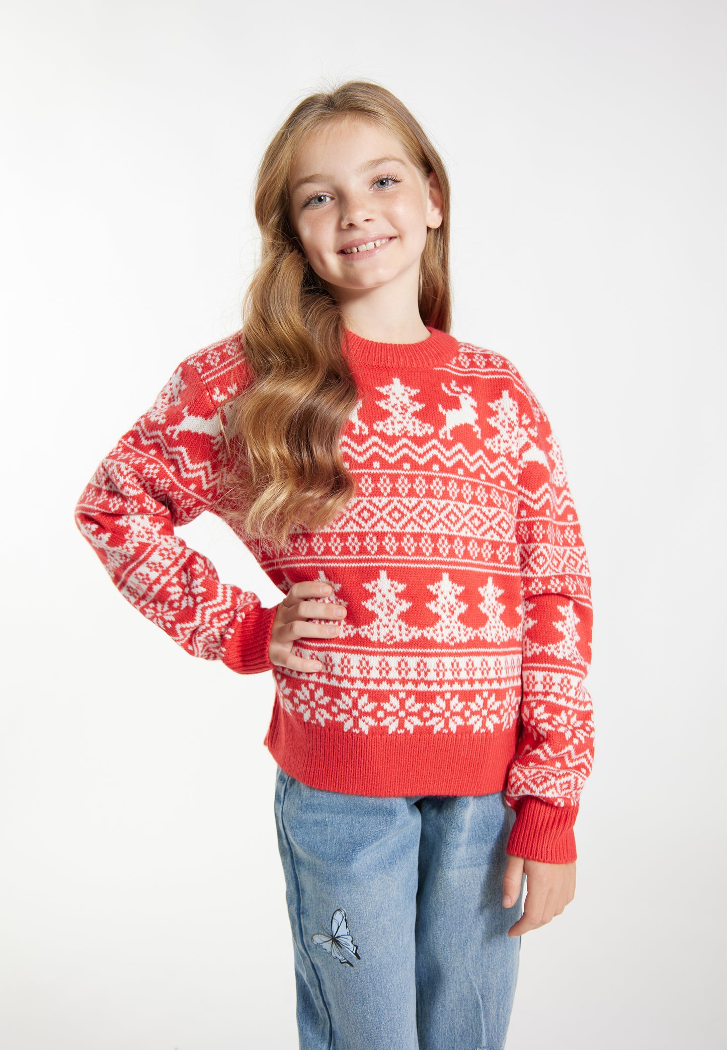myMo KIDS girl's knitted sweater