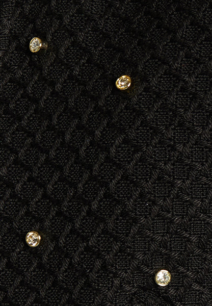 faina women's boucé jacket with rhinestones