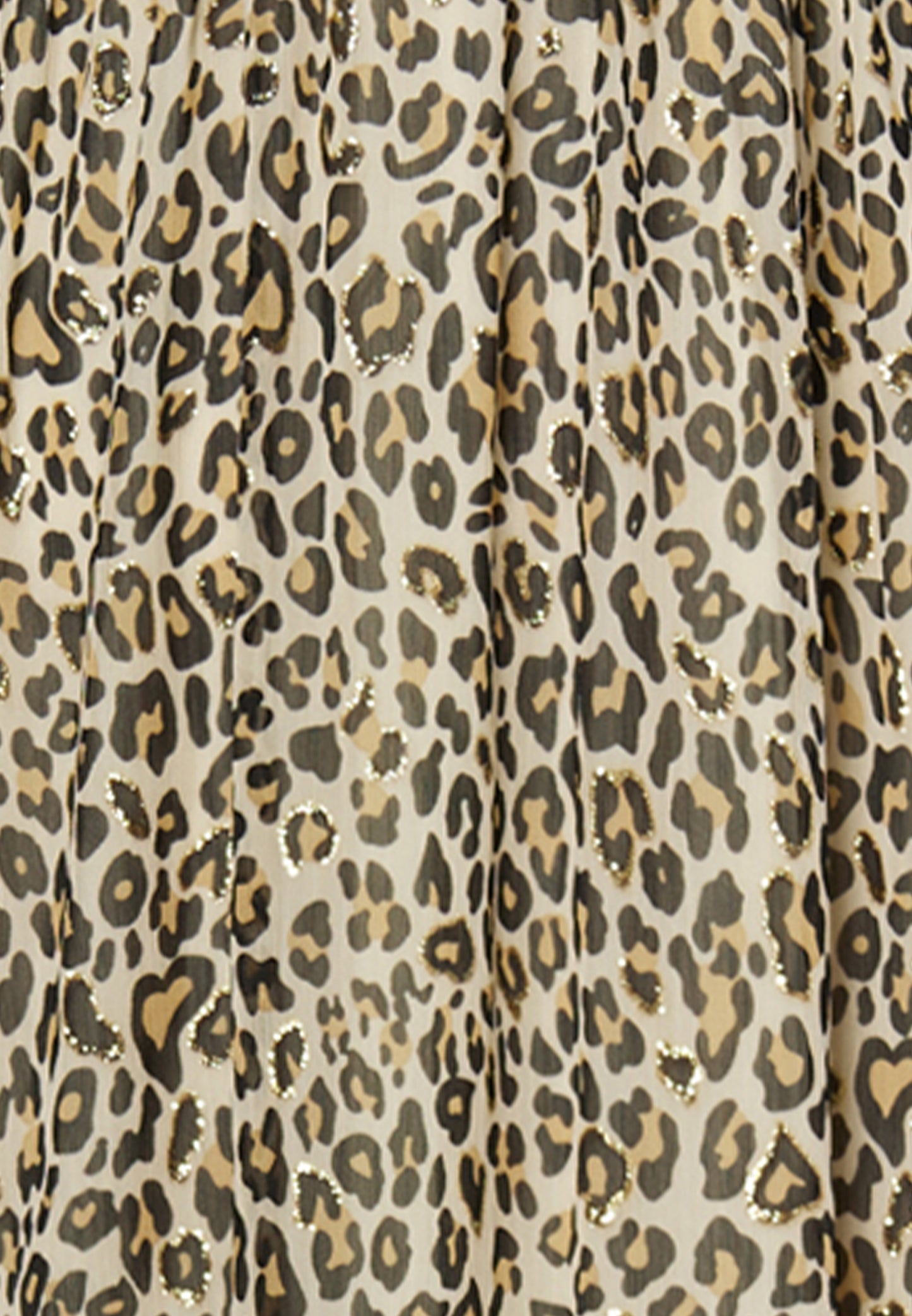 faina women's maxi dress leopard print