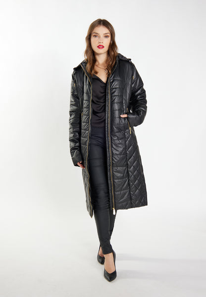 faina women's light quilted coat