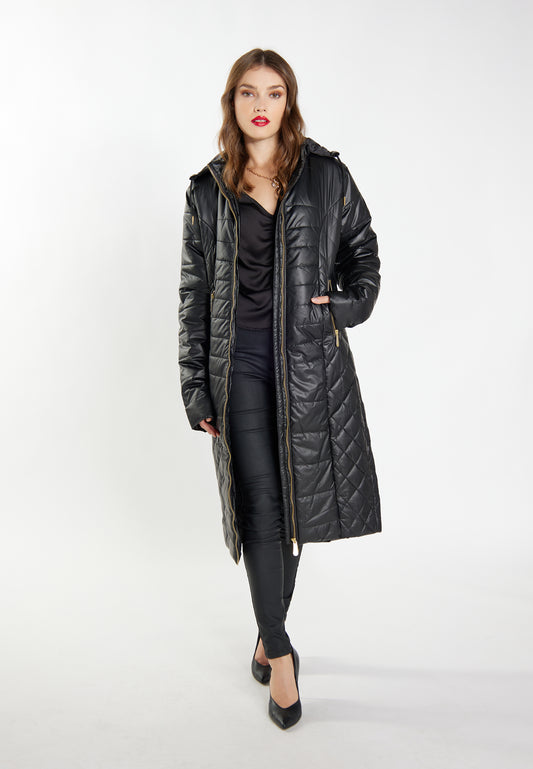 faina women's light quilted coat