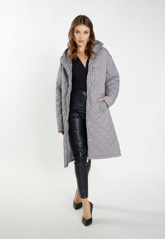 faina women's light quilted coat
