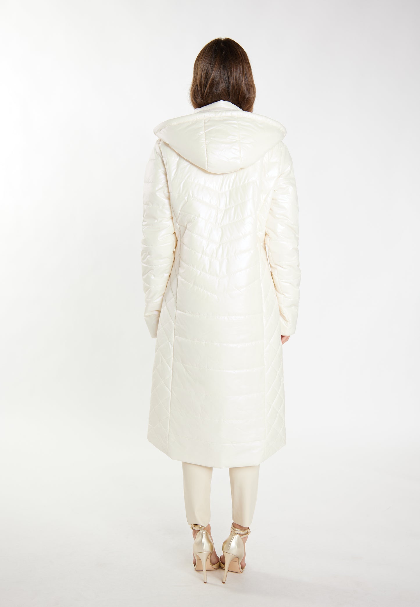 faina women's light quilted coat