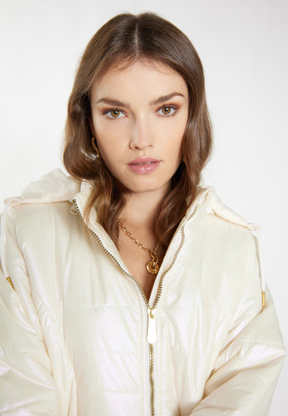 faina women's light quilted coat