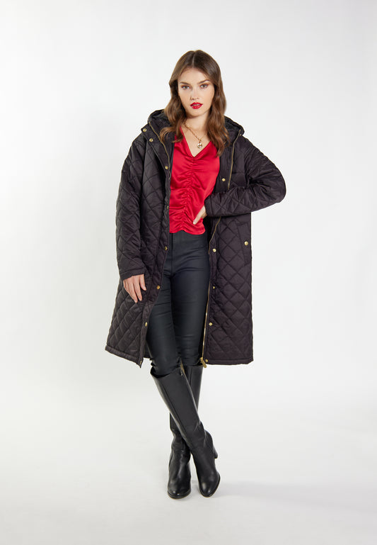 faina women's light quilted coat