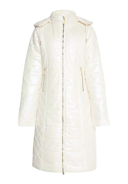 faina women's light quilted coat