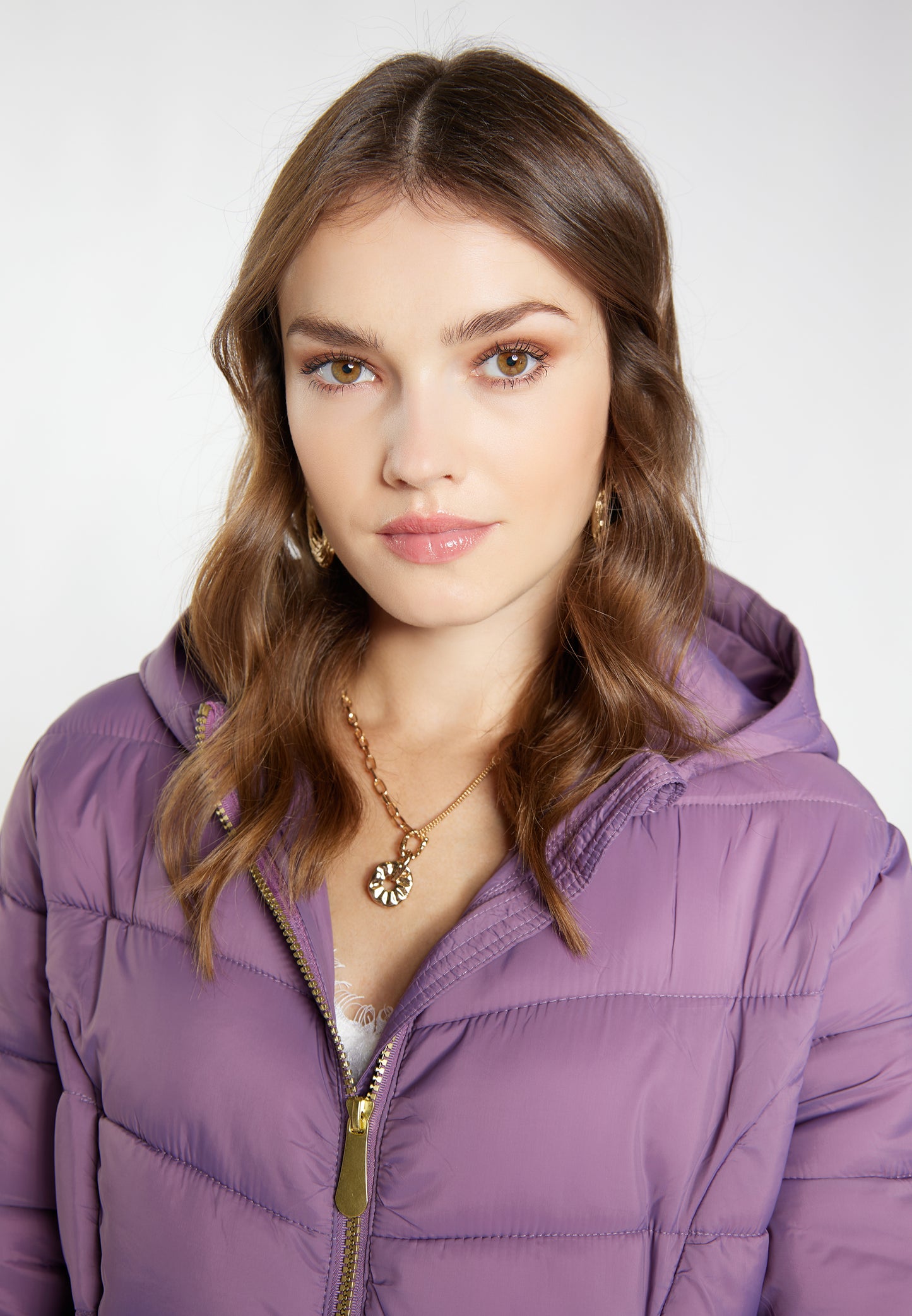 faina women's quilted coat