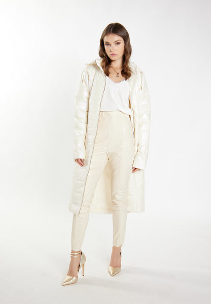 faina women's light quilted coat